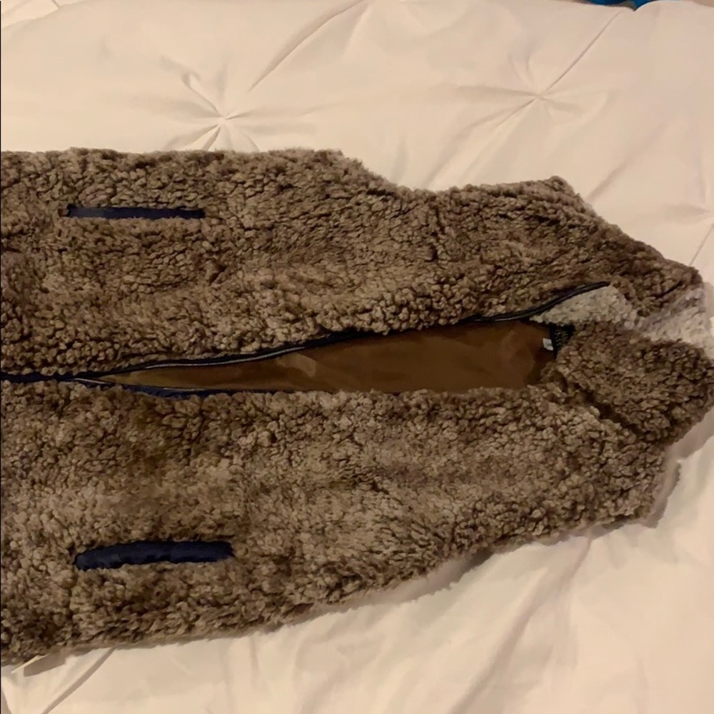 Simply southern Sherpa vest